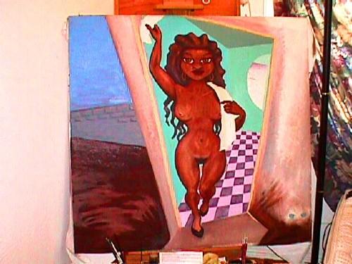 Mirage by Devin Lockett - circa 1996 in process