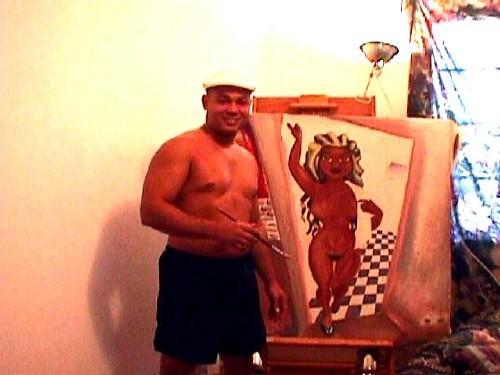 Mirage by Devin Lockett - circa 1996 in process